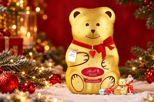 LINDT 3D TEDDY ADVENT CALENDAR 310G-AUTO WIN 13/10